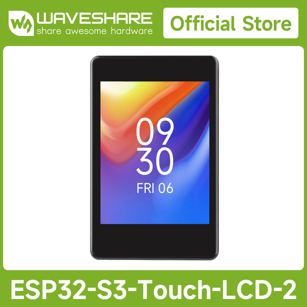 Esp32 Development Board - Waveshare ESP32-S3 2inch Capacitive Touch Display