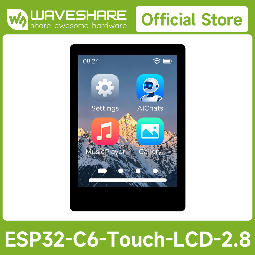 Esp32 C6 - Waveshare ESP32-C6 2.8inch IPS Capacitive Touch