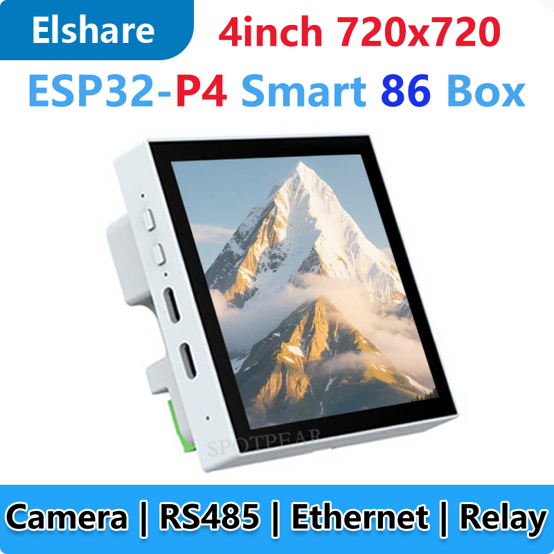 Espressif Esp32 - ESP32-P4 Smart 86 TV Box Development