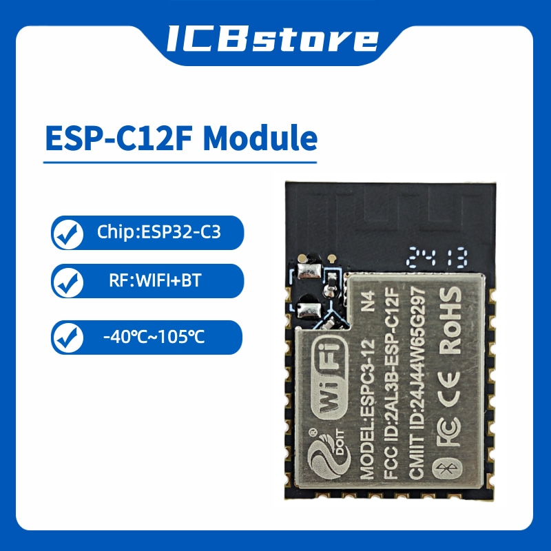 Esp32 C3 - ESP32-C3 Series Module ESP-C12F Serial Port