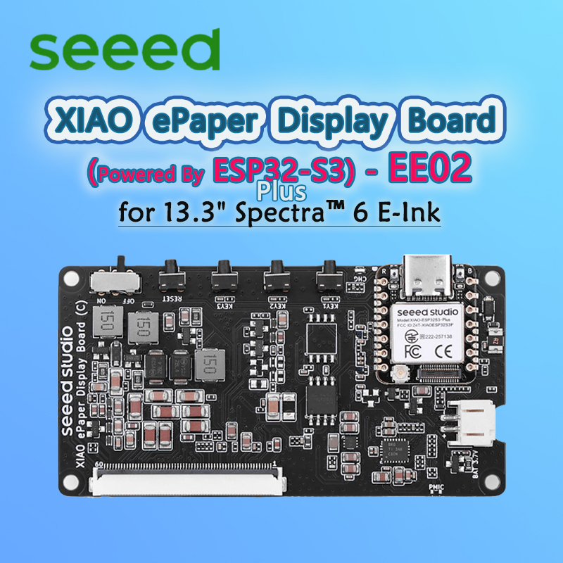 Esp32 Uart Module - Seeed XIAO E-Paper Display Board EE02