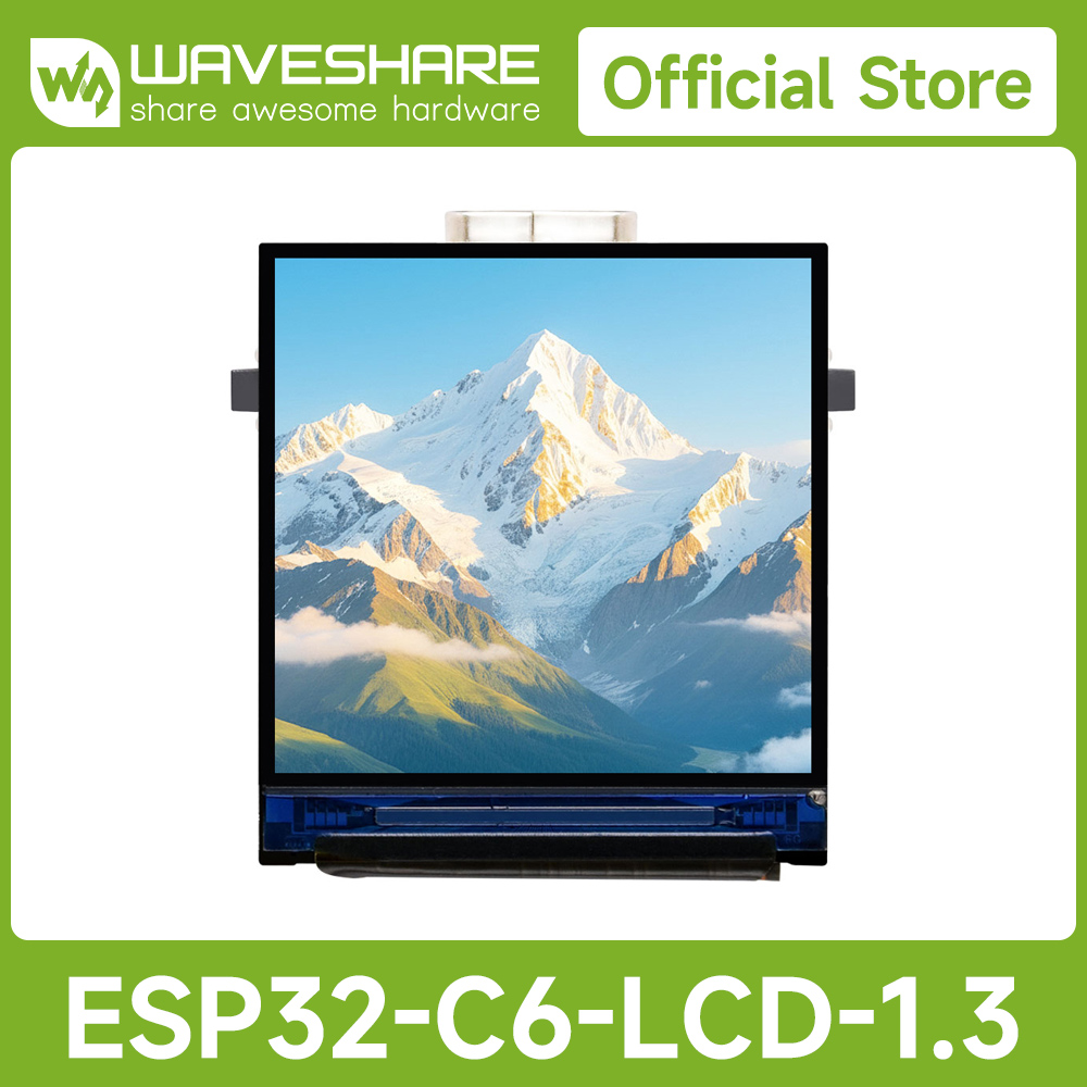 Esp32 Uart Module - Waveshare ESP32-C6 1.3-inch LCD Display Development