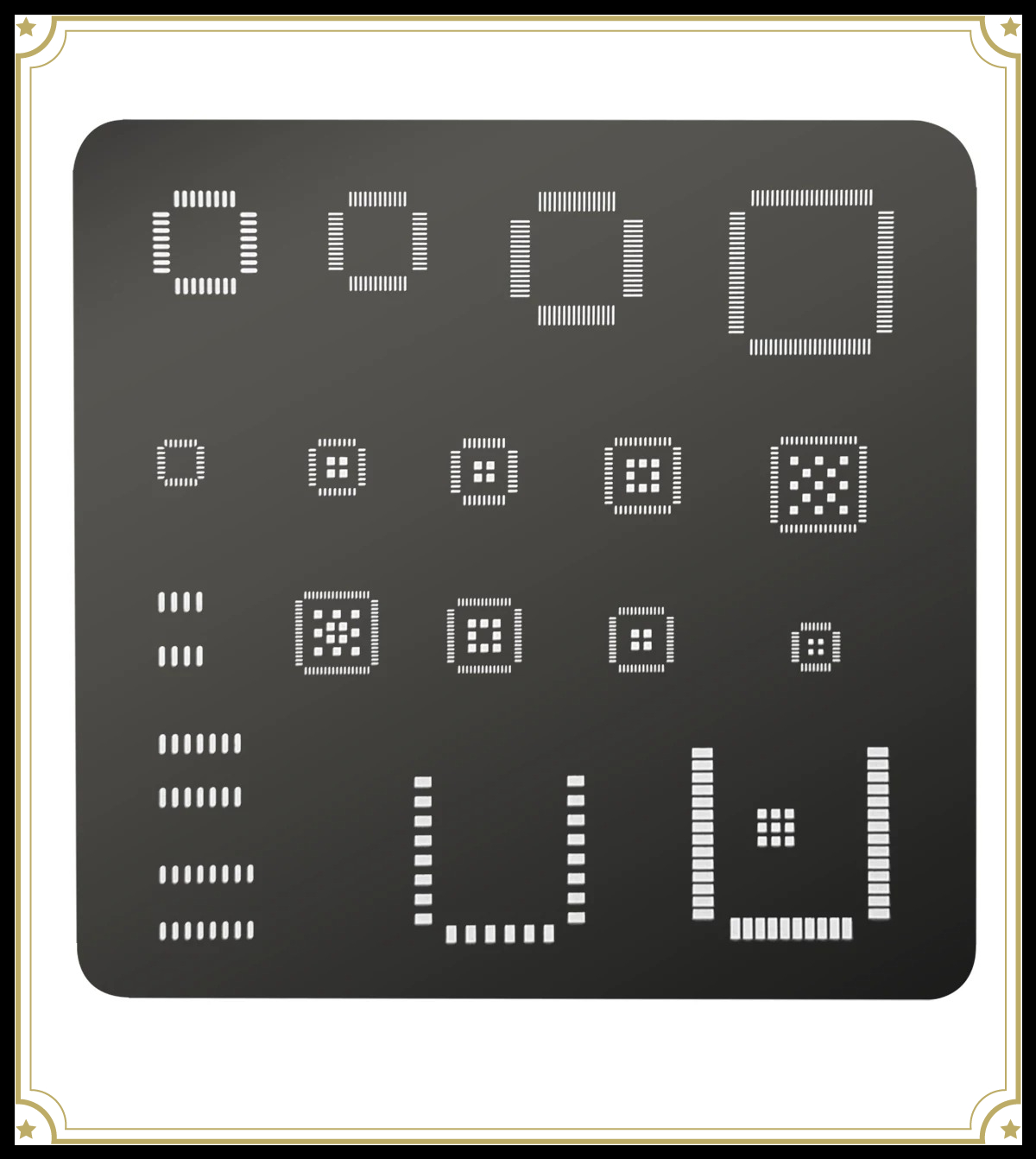 Esp32 - Universal IC Stencil QFP QFN SOP