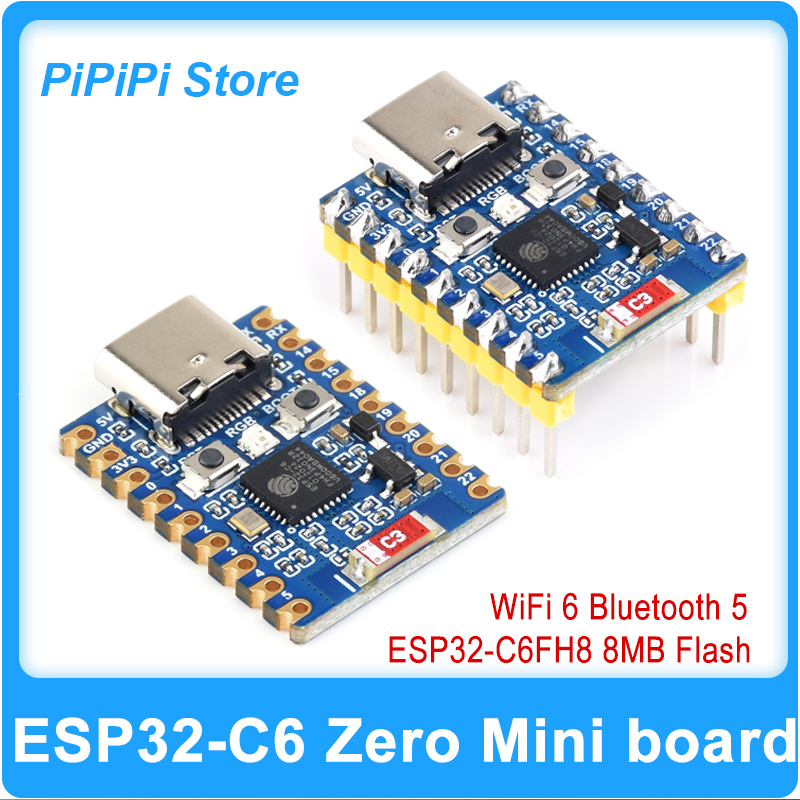 Esp32 Uart Module - ESP32-C6 Zero Super Mini Development Board