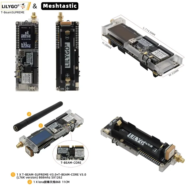 Esp32 - for LILYGO T-Beam ESP32-S3 SX1262 Meshtastic
