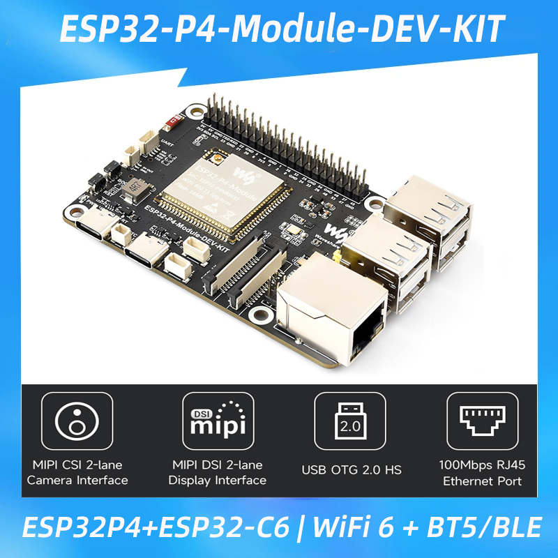 Esp32 P4 - ESP32-P4 + ESP32-C6 Development Board WiFi