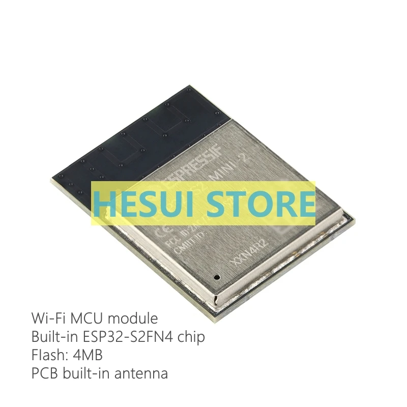 Esp32 S2 - ESP32-S2-MINI-2-N4R2 2.4GHz Wi-Fi module 4MB flash+2MB