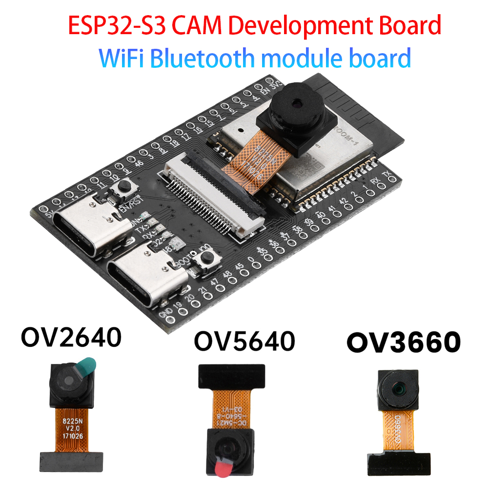 Esp32 Devkit - ESP32-S3-N16R8 WiFi Bluetooth Development Board ESP32-S3-CAM