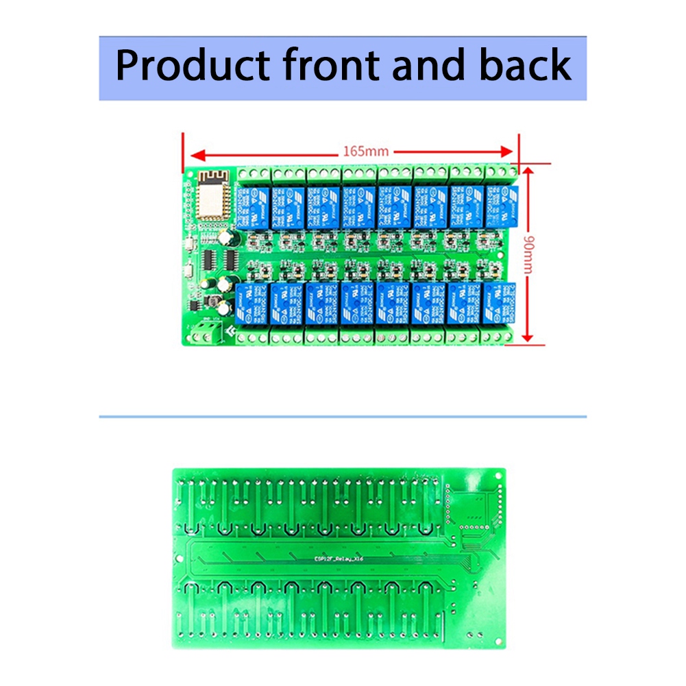 Esp8266 - B14C ESP8266 WIFI 16 Channel Relay