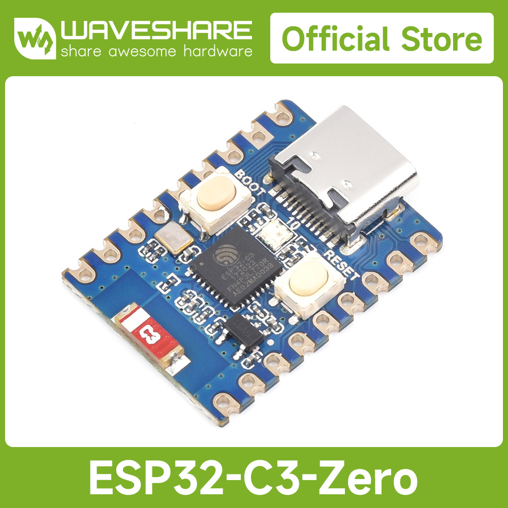 Esp32 C3 - Waveshare ESP32-C3 Zero Mini Development Board,
