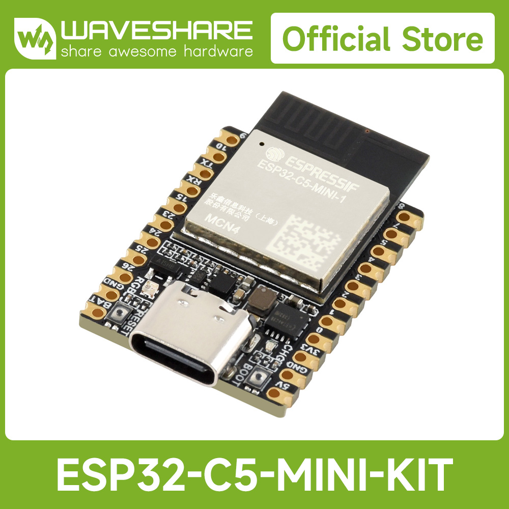 Esp32 Uart Module - Waveshare ESP32-C5 Mini Dual-band Wi-Fi 6