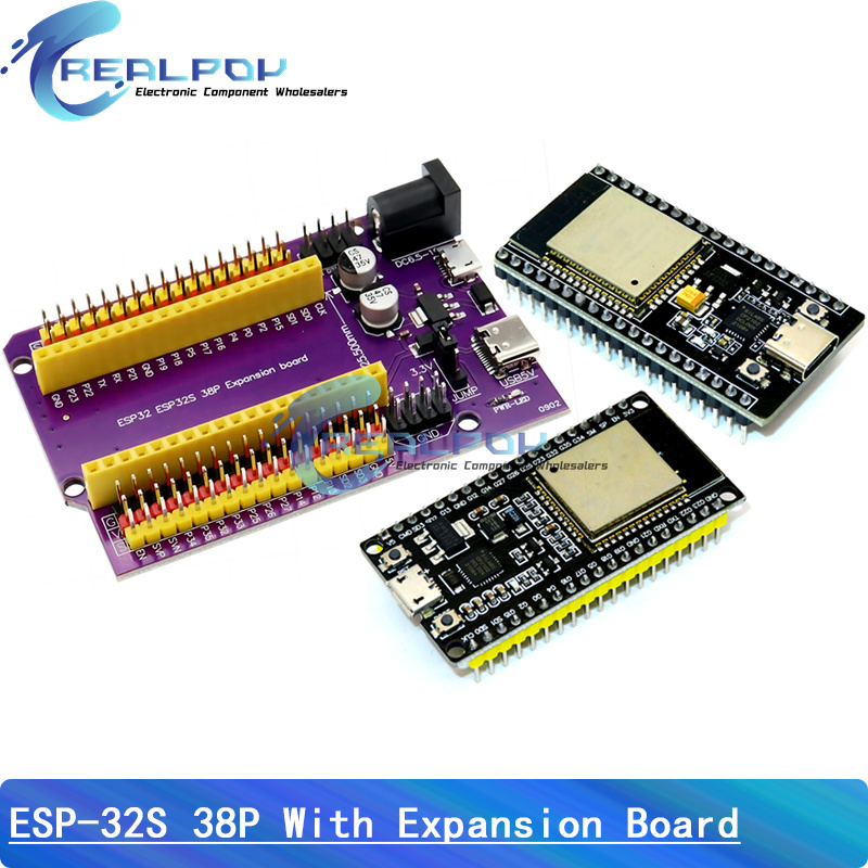 Esp32 Devkit - ESPWROOM32 Development Board TYPE-C / MICRO