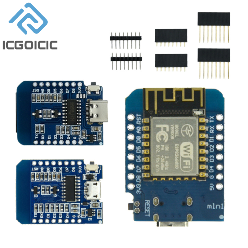 Esp8266 Nodemcu - D1 Mini-Mini NodeMcu 4M Bytes Lua