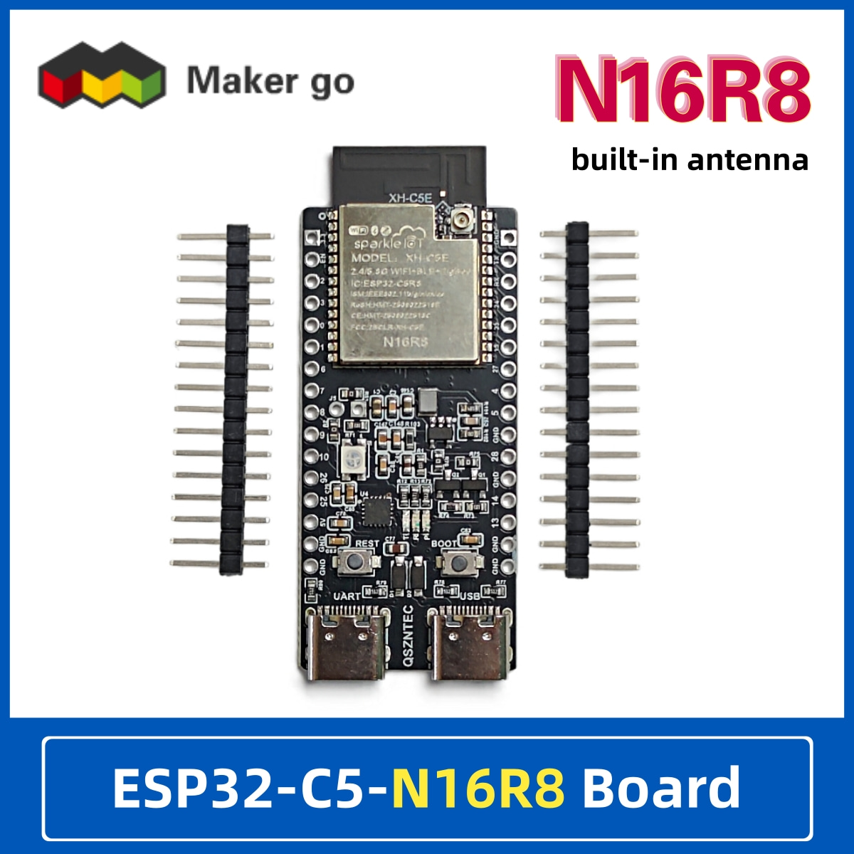 Esp32 Uart Module - ESP32-C5-N16R8 Development Board 2.4 & 5