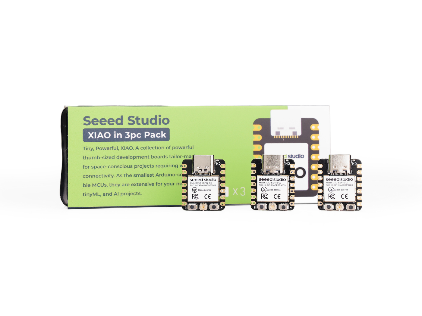 3PCS Pack XIAO ESP32C3 Mini De - Esp32 C3 评论和价格