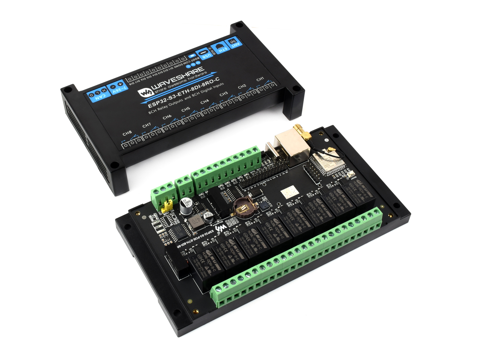 Industrial 8-Channel ESP32-S3  - Esp32 S3 评论和价格