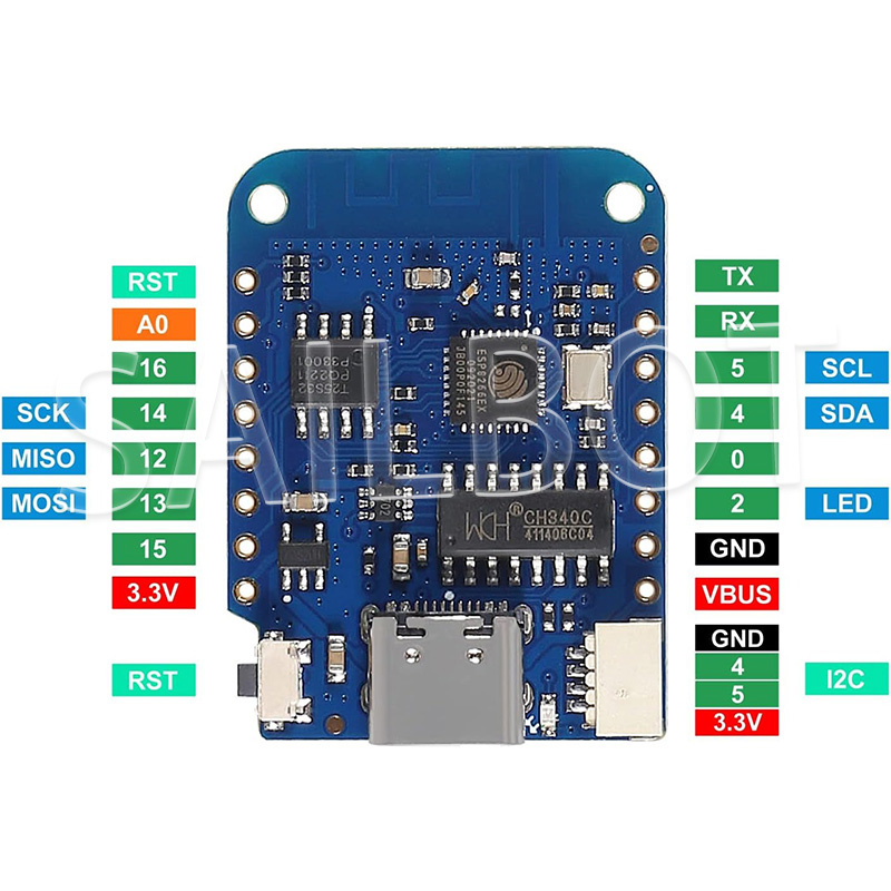 1-10PCS WeMos D1 Mini ESP8266  - Esp8266 Nodemcu 评论和价格