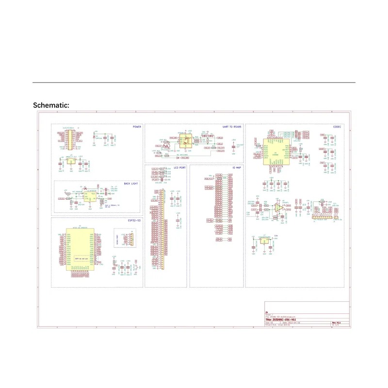 4 inch 86 box central control  - Esp32 Development Board 评论和价格