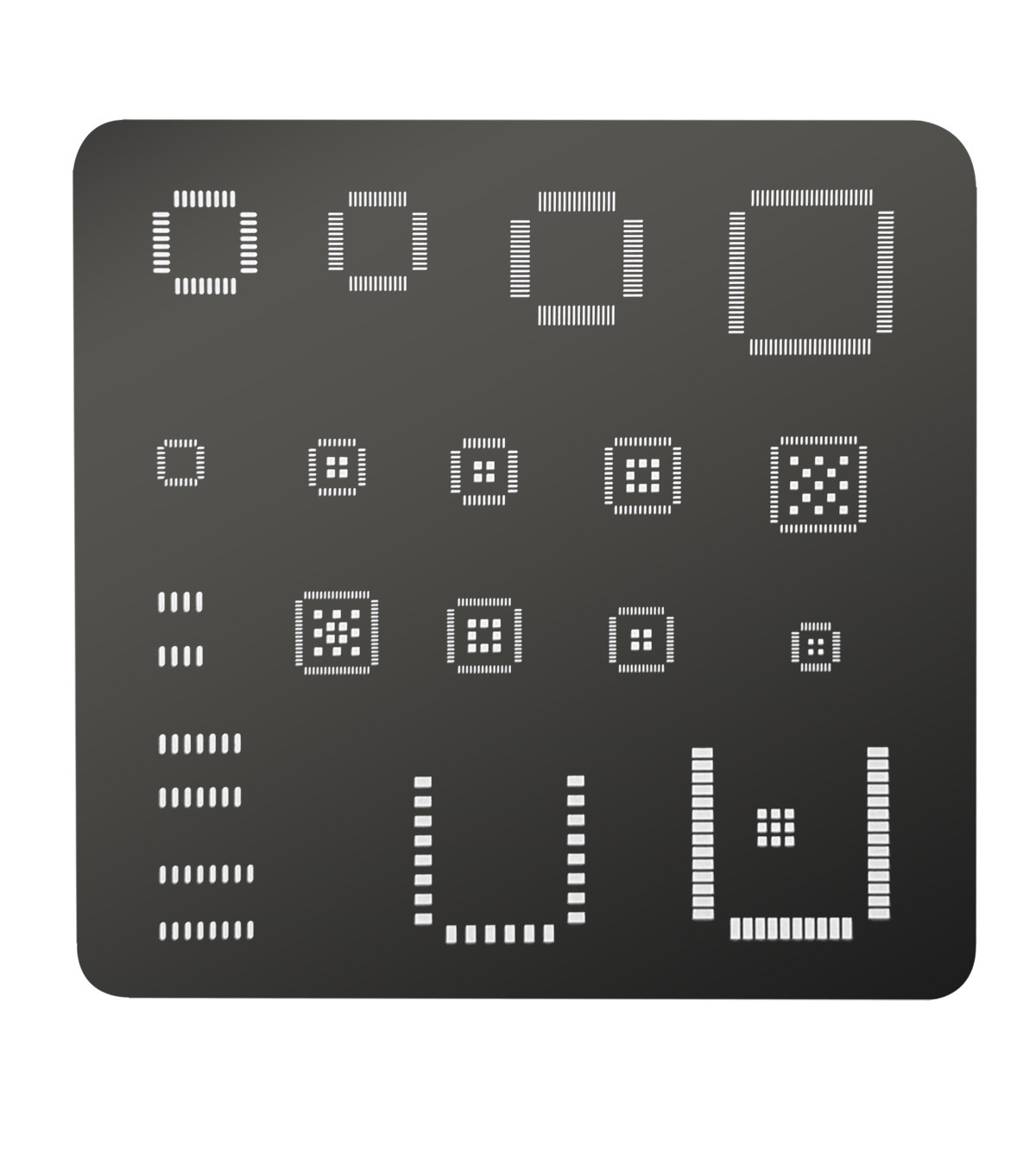 Universal IC Stencil QFP QFN S - Esp32 评论和价格