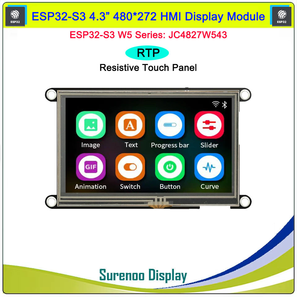 Guition HMI W5 ESP32-S3-N4R8 J - Esp32 P4 评论和价格
