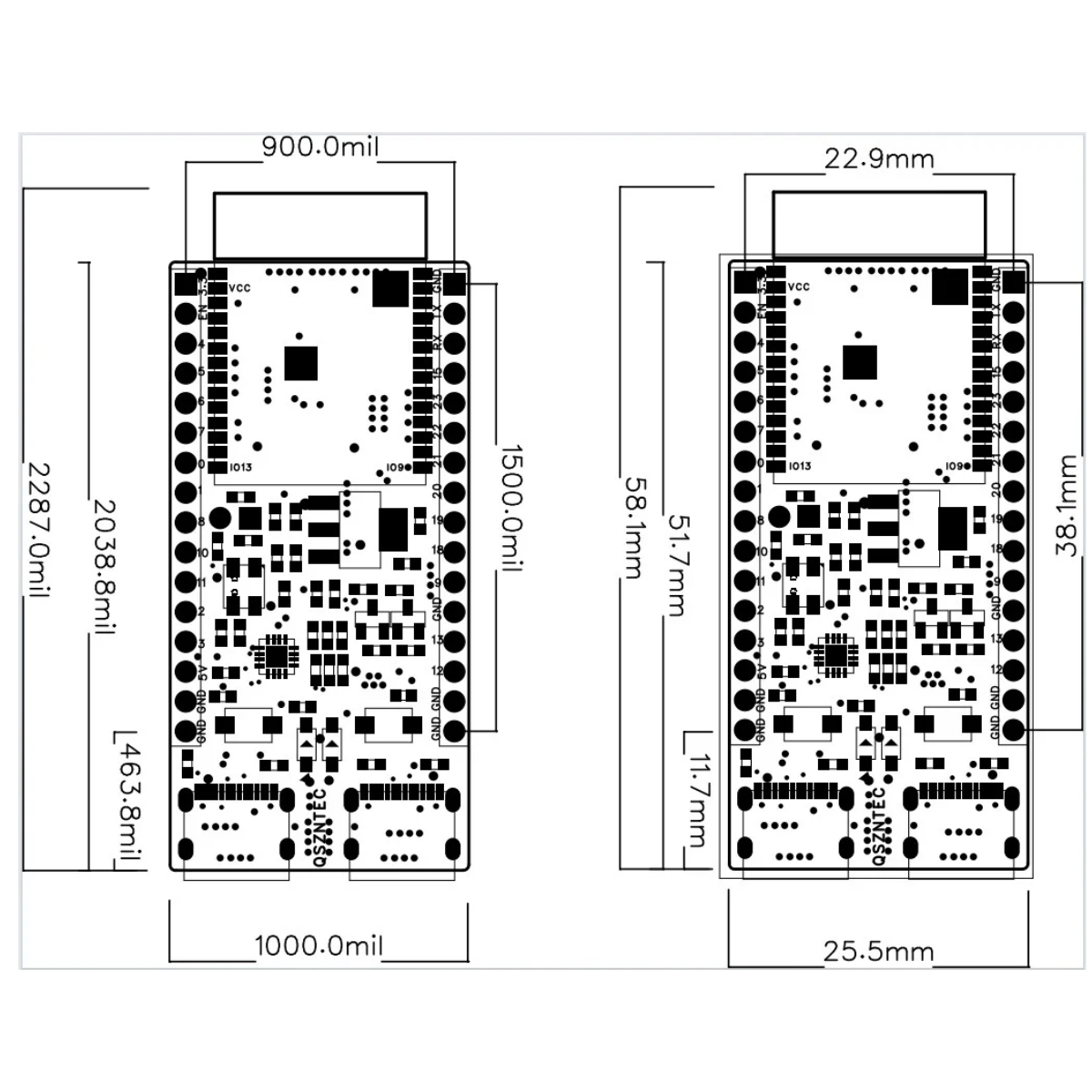 ESP32-C6-DevKitC-1 ESP32-C6 Co - Esp32 Devkit 评论和价格