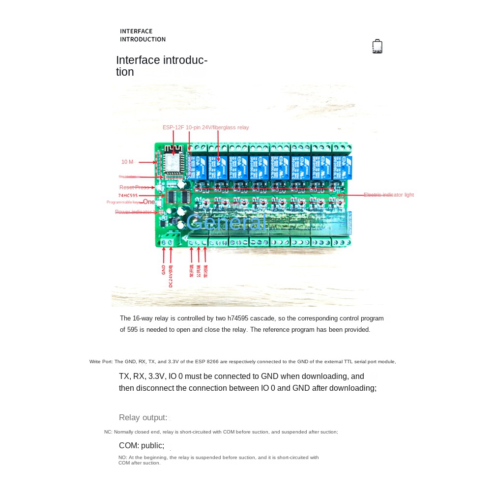 B14C ESP8266 WIFI 16 Channel R - Esp8266 评论和价格