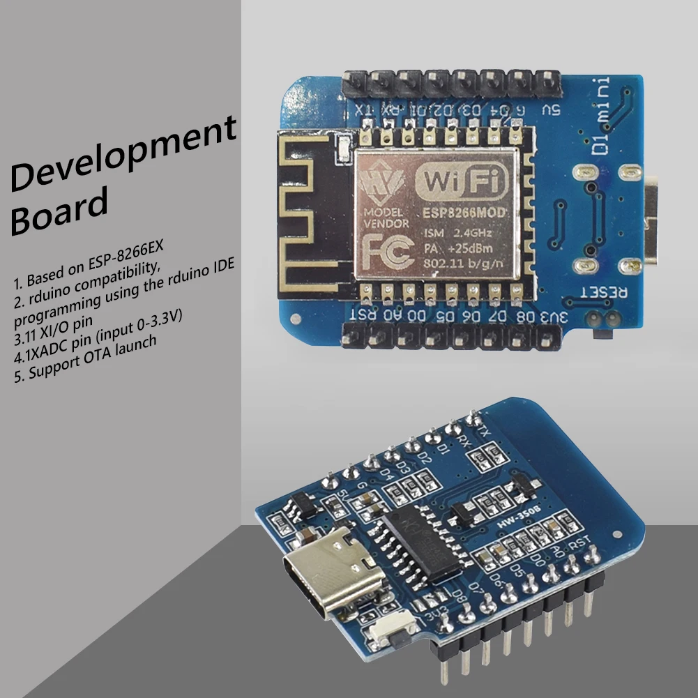 1-10PCS ESP8266 ESP-12F D1 Min - Esp8266 评论和价格