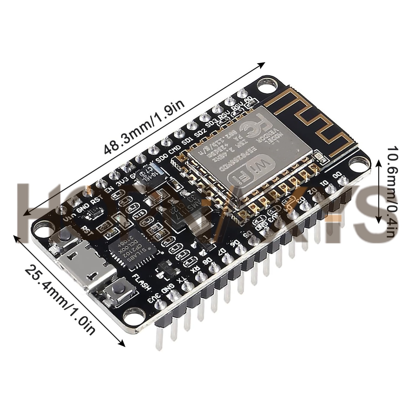 1-10PCS/Wireless Module CP2102 - Esp8266 Nodemcu 评论和价格