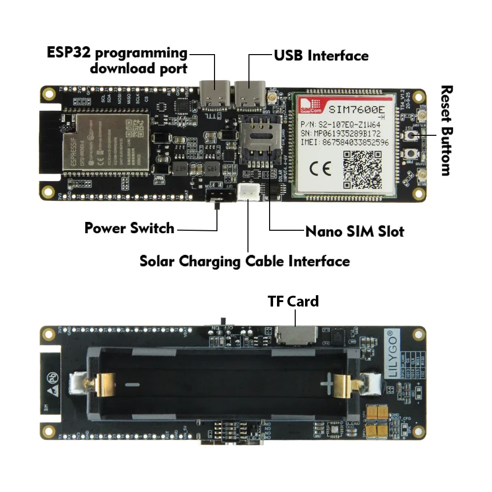 IN STOCK LILYGO T-SIM7600G-H R - Esp32 Development Board 评论和价格