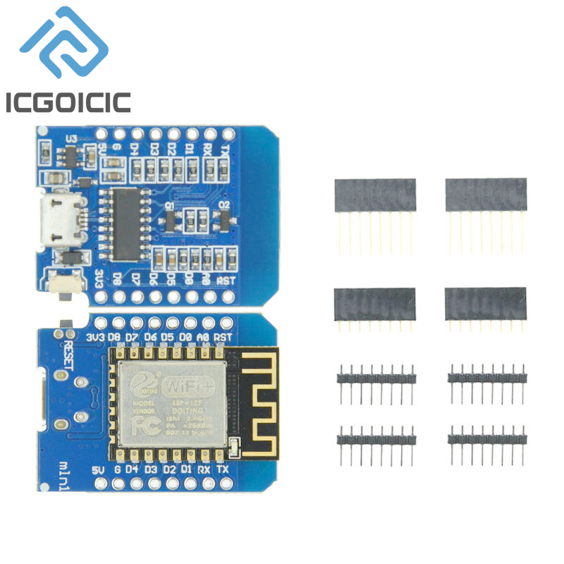 D1 Mini-Mini NodeMcu 4M Bytes  - Esp8266 Nodemcu 评论和价格