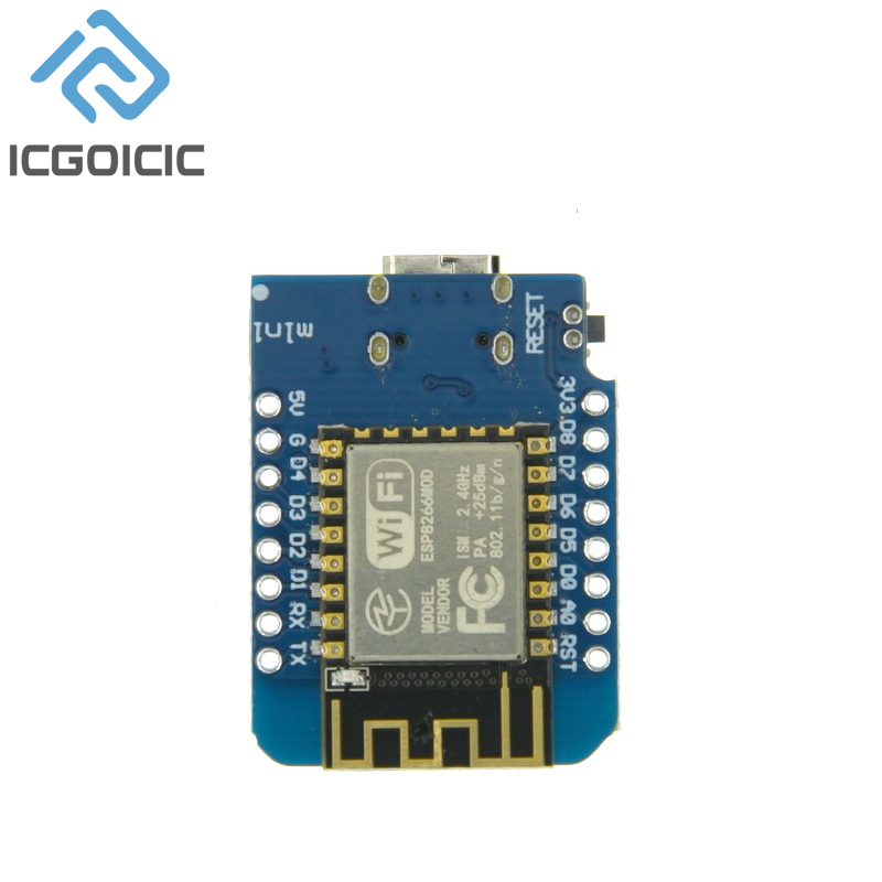 D1 Mini-Mini NodeMcu 4M Bytes  - Esp8266 Nodemcu 评论和价格