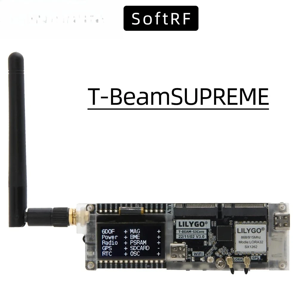 LILYGO SoftRF T-BeamSUPREME ES - Esp32 Development Board 评论和价格