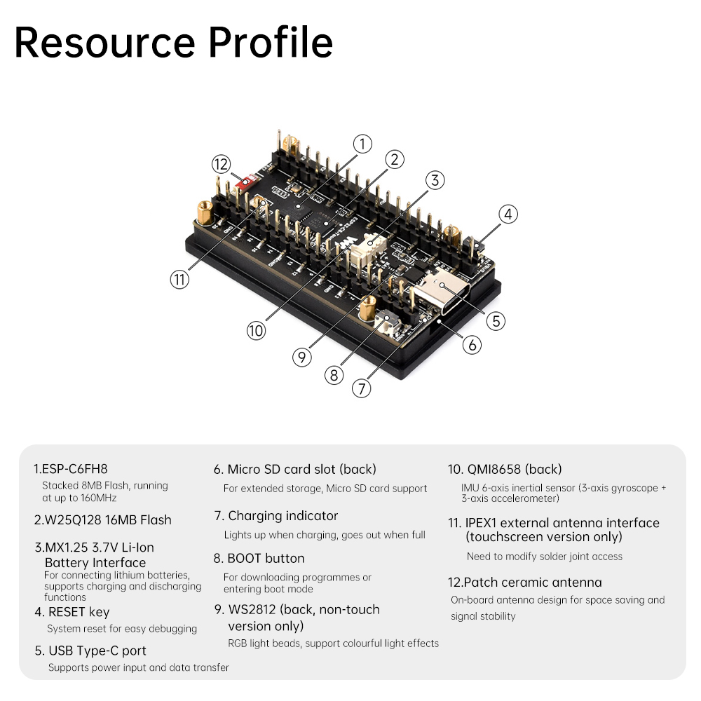 ESP32-C6 IoT Development Board - Esp32 C6 评论和价格